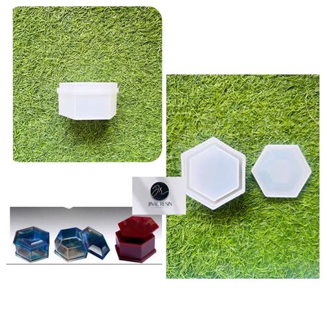 Hexagon Storage Gift Box mould – Jinalresinstudio