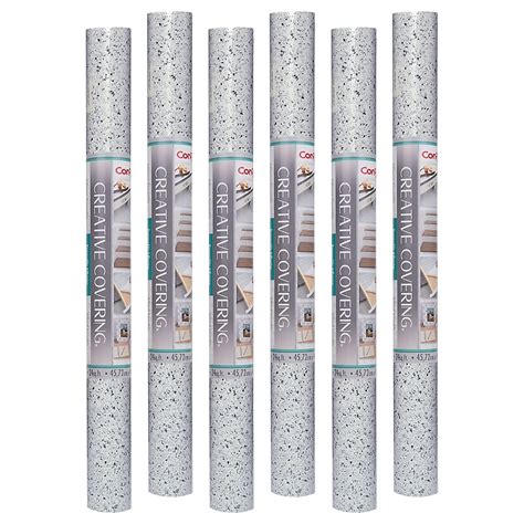 Con-Tact 18-in x 16-ft Granite Shelf Liner in the Shelf Liners ...