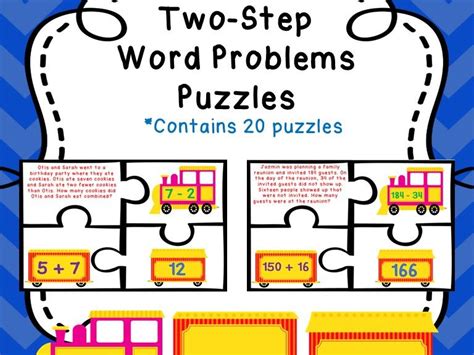 Image result for 2 Step Word Problems Hidden Question