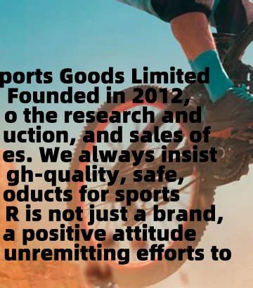Company Overview - Zhongshan Dibel Sports Goods Limited Liability Company