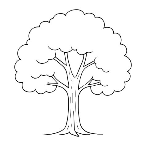 Image result for Tree Drawing Easy Simple