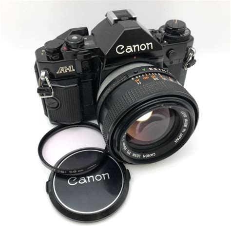 1円 /Canon/キャノン/A-1/レンズ付/LENS/FD/55mm/F1.2/S.S.C./一眼レフ/ジャンク/No1(キヤノン)｜売買 ...