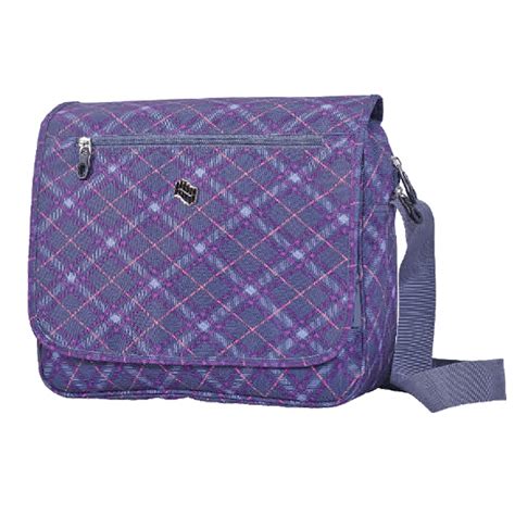 Torba na rame Violet Plaid 120350 | Volim svoj dom