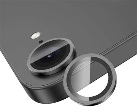 Avocase for iPhone 16e Camera Lens Protector, Individual Metal Ring ...