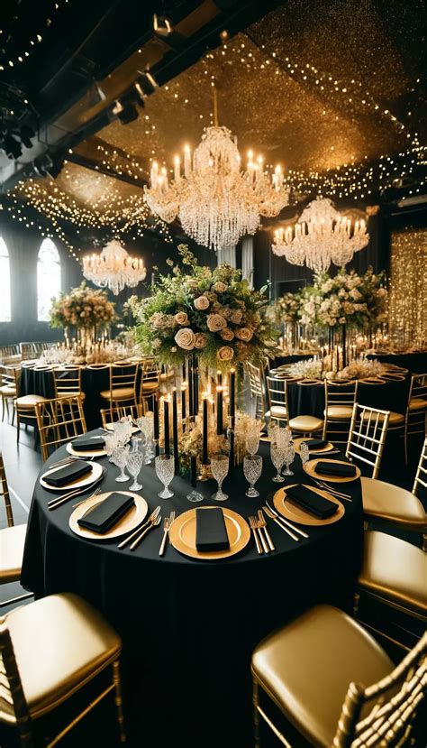 21 Stunning Wedding Decoration Ideas You Absolutely Must See! 💍 | Black ...