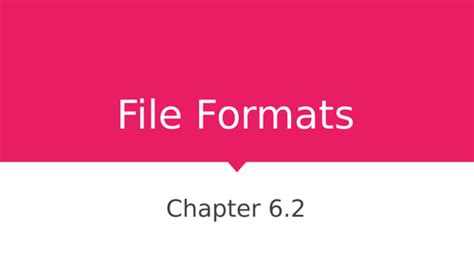 Different File Formats.formats 的图像结果
