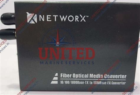 NETWORX ETHERNET FIBER OPTICAL MEDIA CONVERTER FT-1000MM-ST850 | United ...