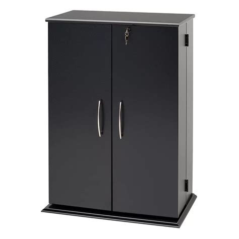 Prepac Small Locking Multimedia Storage Cabinet