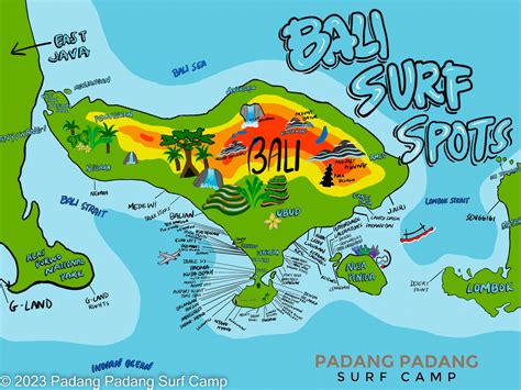 Bali Kuta Map