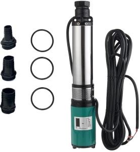 FLOJOY DC 24v Solar Impeller Water Pump 5000 L/hr, for Open & Borewell ...