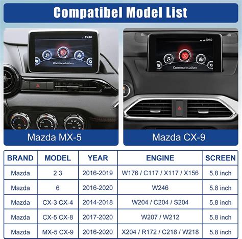 Buy Mazda Carplay and Android Auto Retrofit Kit, TK78-66-9U0C OEM Hub ...