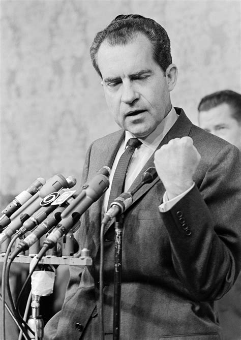 Richard Nixon’s ‘last’ press conference | Press, Campaign, Pat Brown ...