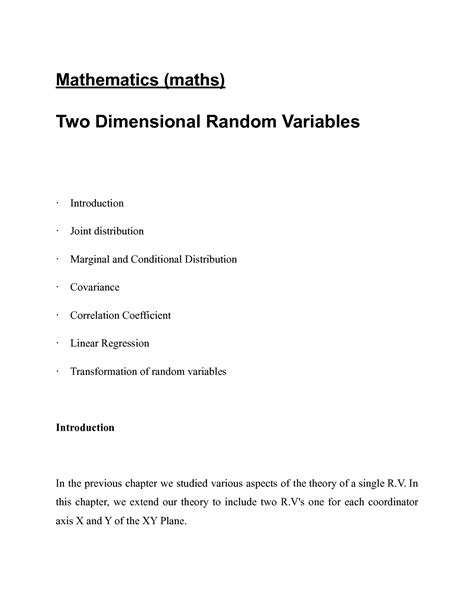 Image result for 2-Dimentional Random Variable Tutorial