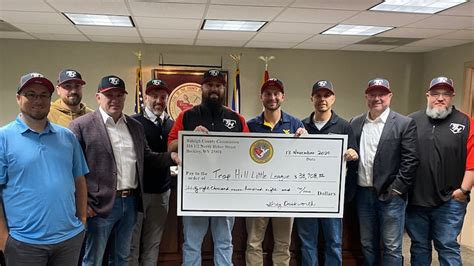 Raleigh County Commission helps Trap Hill Little League