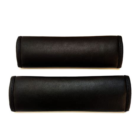 Nappa Leather Seat Belt Shoulder Pads - Black – Elegant Auto Retail