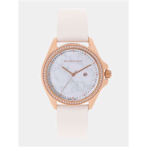 Buy Giordano Analogue White Colour Women's Watch With White Band Online