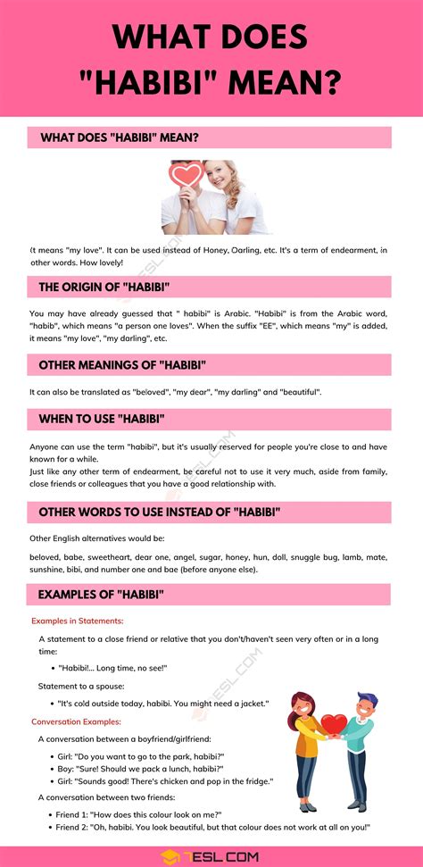 "Habibi" Meaning: What Does Habibi Mean? • 7ESL