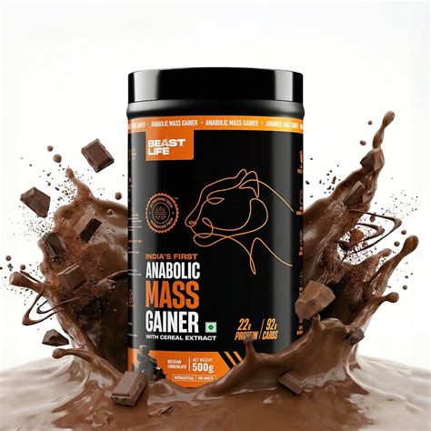 Anabolic Mass Gainer with Ultrasorb Tech | No Maltodextrin | Belgian C ...
