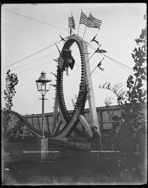 Flip Flap Railway, the First Roller Coaster With a Loop to Operate in ...