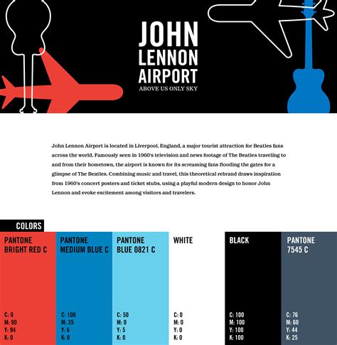 John Lennon Airport - Branding on Behance