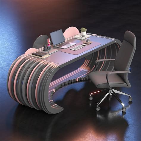 Buy Parametric Reception Desk A-3a / Cnc Files for Cutting / Bubble ...