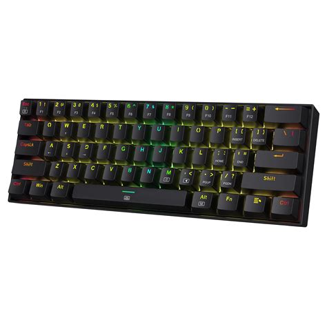 Amazon.in: Buy Redragon K630 Dragonborn 60% Wired RGB Gaming Keyboard ...