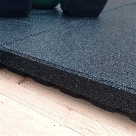 Rubber Rooftop Floor Tiles Extra Thick – Sprung Gym Flooring