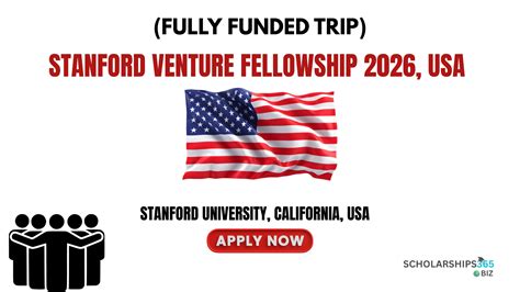 Stanford Venture Fellowship 2026, USA (Fully Funded Trip) - Study ...