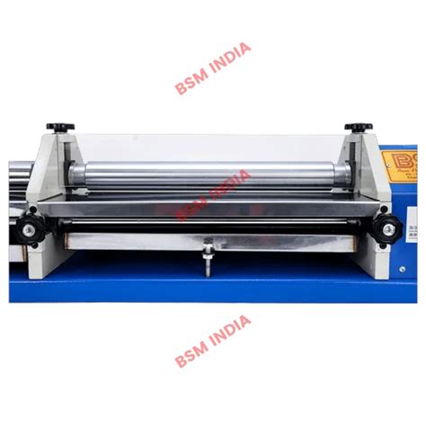 Adhesive Application Machines - Hot Melt Edge Coating Machine (Roller ...