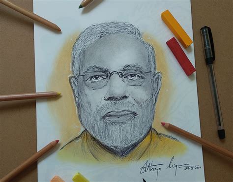 Image result for Narendra Modi Drawing