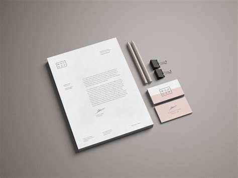 Advanced Branding & Stationery Psd Mockup