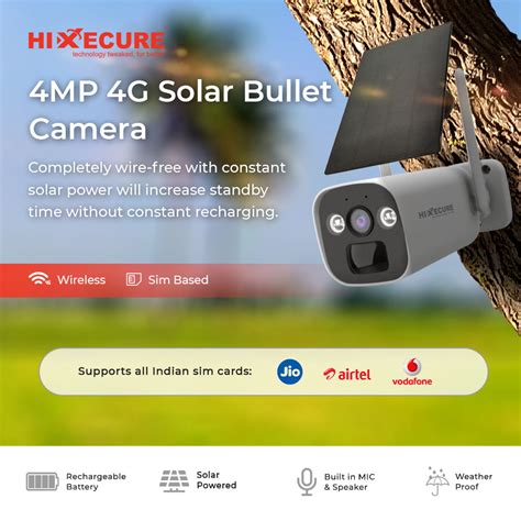 4G CCTV Camera