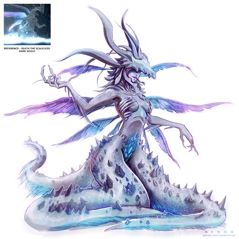 Dark Souls Seath The Scaleless Comic Dark Souls Lore Seath The