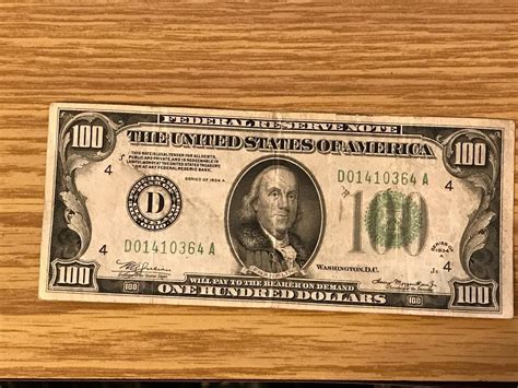 SERIES 1934 100 DOLLAR BILL $100 CLEVELAND | #2090191268