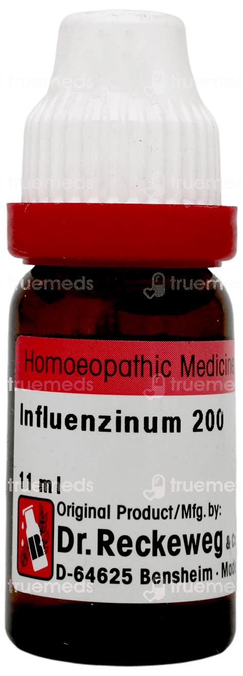 Dr Reckeweg Influenzinum 200 Dilution 11ml - Uses, Side Effects, Dosage ...