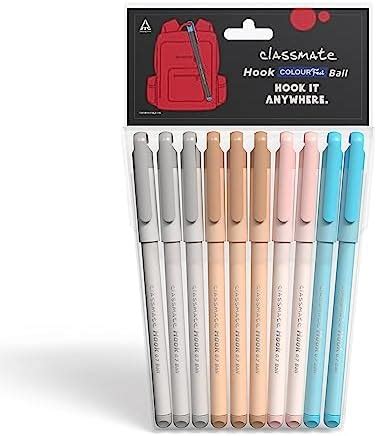 Supra Scoop Retractable Ball Pen Card Pack | Blue Ink, Pack of 30 ...