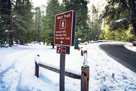 Vernal Fall Footbridge in Winter (Yosemite National Park) — Flying Dawn Marie | Travel blog ...