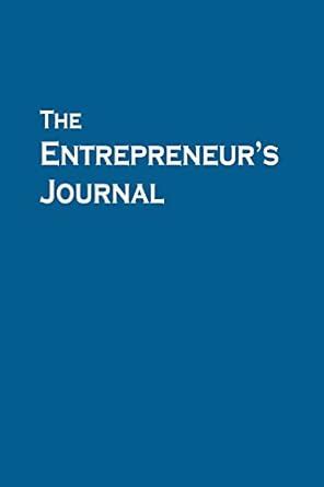 The Entrepreneur's Journal : Gateb, Kim: Amazon.in: Books