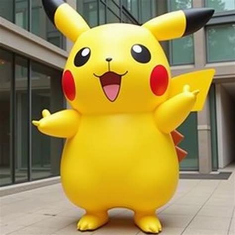 Inflatable Pikachu Costume | Stable Diffusion Online