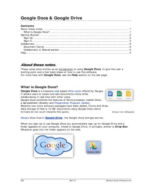 Fillable Online Google Docs & Google Drive Fax Email Print - pdfFiller