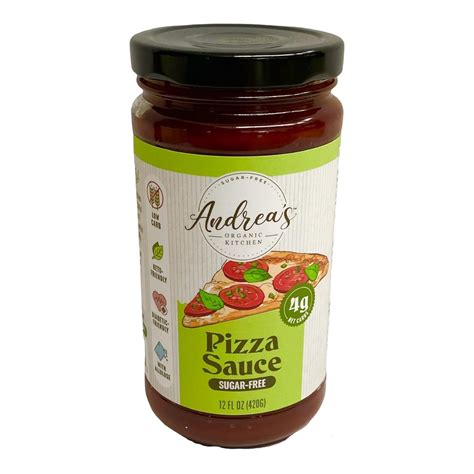 Amazon.com : Sugar-free Pizza Sauce - Andrea's Organic Kitchen ...