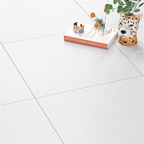 Buy FunStick 30 Pack Peel and Stick Flooring Tiles White 12x12 in Self ...