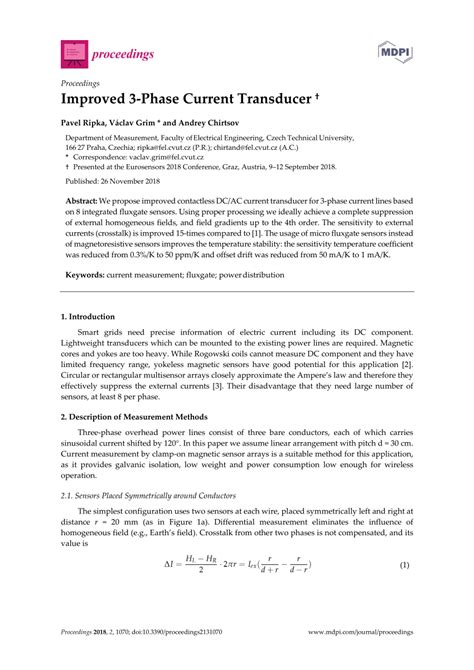 Image result for 3 Phase Motor Control Current Transducer