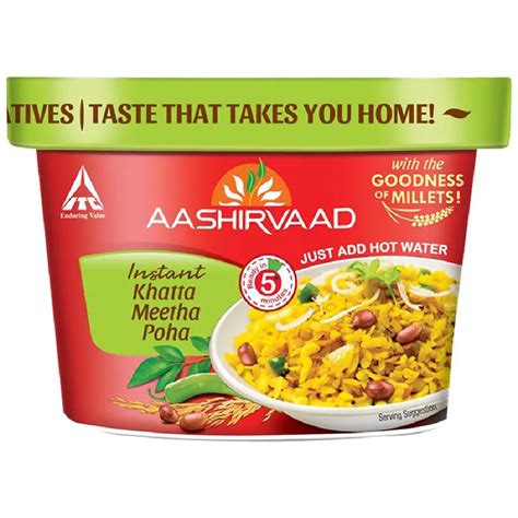 Aashirvaad Instant Khatta Meetha Poha: Healthy Breakfast Mix