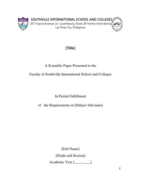 Science Paper Template 的图像结果