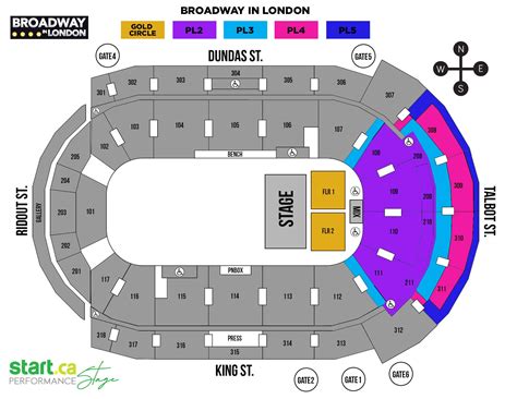 Budweiser Gardens Seating Chart Canada Life Place Seating Guide - map of canada life centre