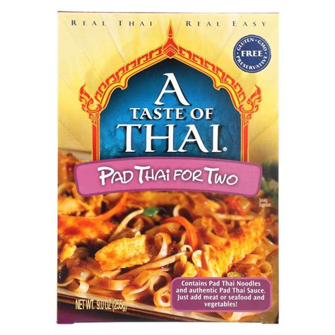 Amazon.com: A Taste of Thai Pad Thai for Two Mix - 9oz Pack of 6 Heat ...