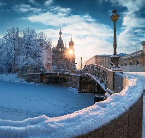Санкт Петербург зима - фото и картинки: 63 штук