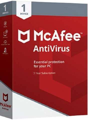 McAfee Total Security 1 User 3 Years - Buy McAfee Total Security 1 User ...