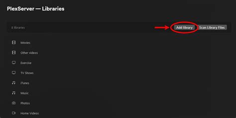 Plex How to Add Library 的图像结果
